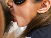 【今日推荐】绿帽老公携饥渴娇妻与单男疯狂3P私拍流出 水手制服装前怼后操 蒙眼玩更刺激 高清720P手持原版无水印