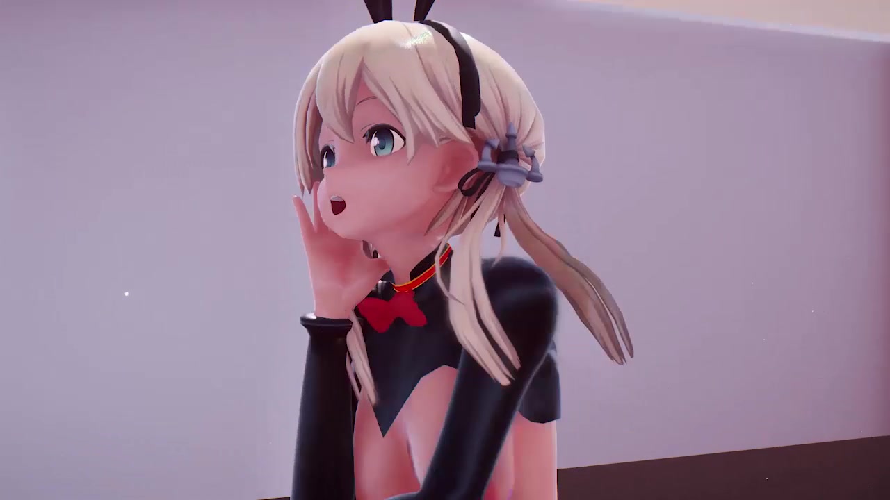 【MMD】【LAMB】逆兔女郎 Bismarck&Eugen