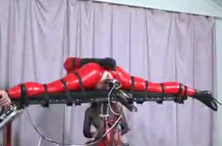 机器捆绑一字马