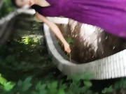 PANSS美模思瑞小树林拍写真拍完还要给导演吹箫